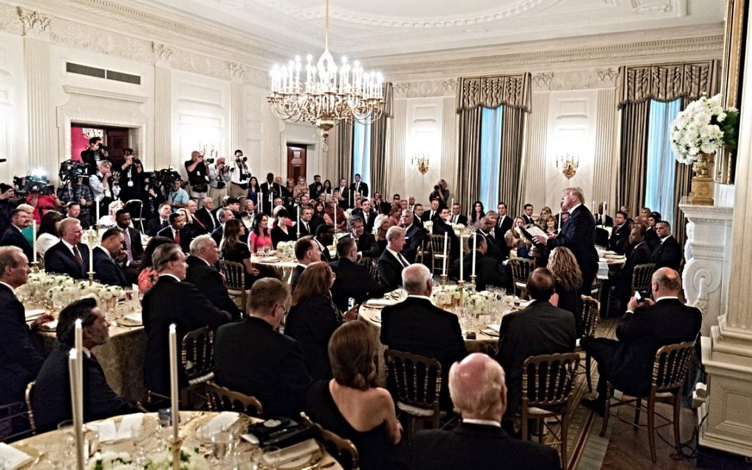 White house dinner with Trump and evangelicals