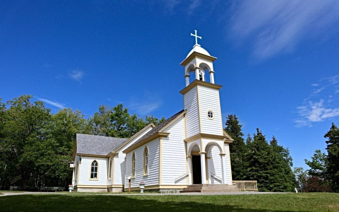 Exterior of church building