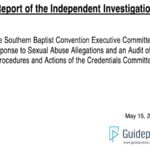The title page of the Guidepost Solutions report on the history of sexual abuse within the Southern Baptist Convention.