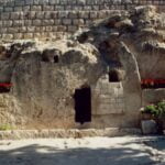 A site in Jerusalem with a tomb dated to between the eighth and seventh century BCE that some Protestants believe is the site of Jesus’ tomb.