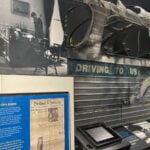 A "Freedom Riders" display at the National Civil Rights Museum.