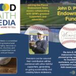 A graphic promoting Good Faith Media’s John D. Pierce Endowment Fund.