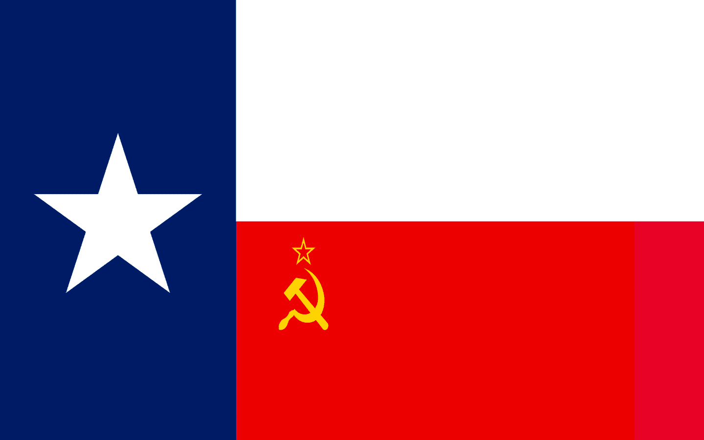 Texas Soviet Flag