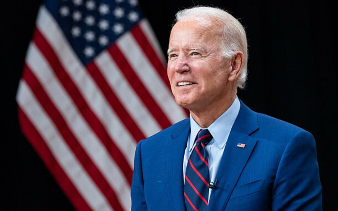 An official White House portrait of President Joe Biden.