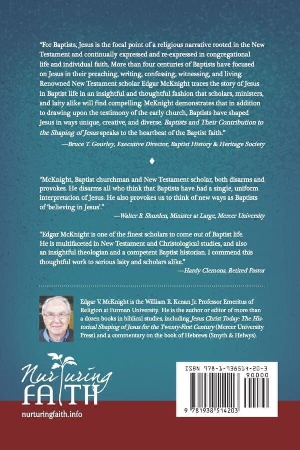 Baptists and Their Contribution to the Shaping of Jesus - By Edgar V. McKnight - Image 3