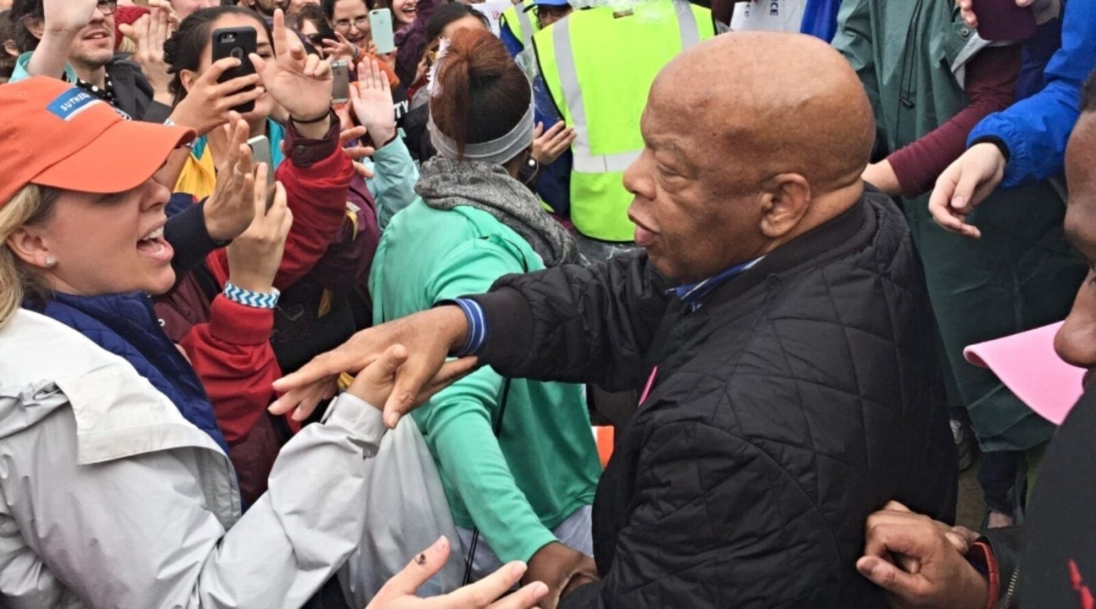 Congressman John Lewis at March for Social Justice
