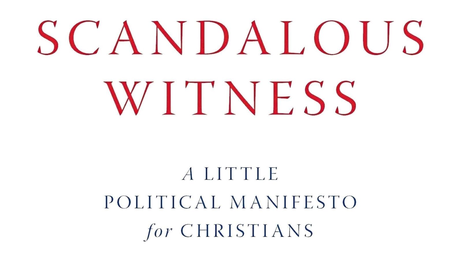 Book cover of Scandalous Witness
